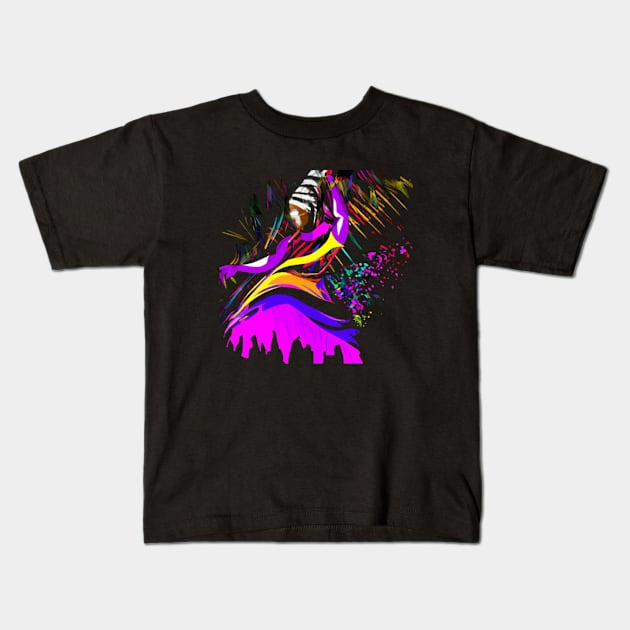 Dance African Kids T-Shirt by 7 Gold Iron Media